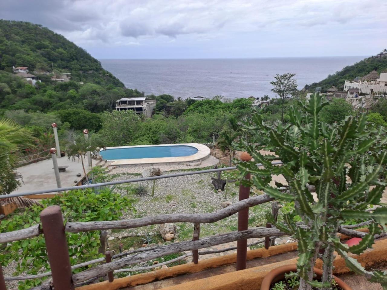 Casa Macondo Puerto Ángel Esterno foto