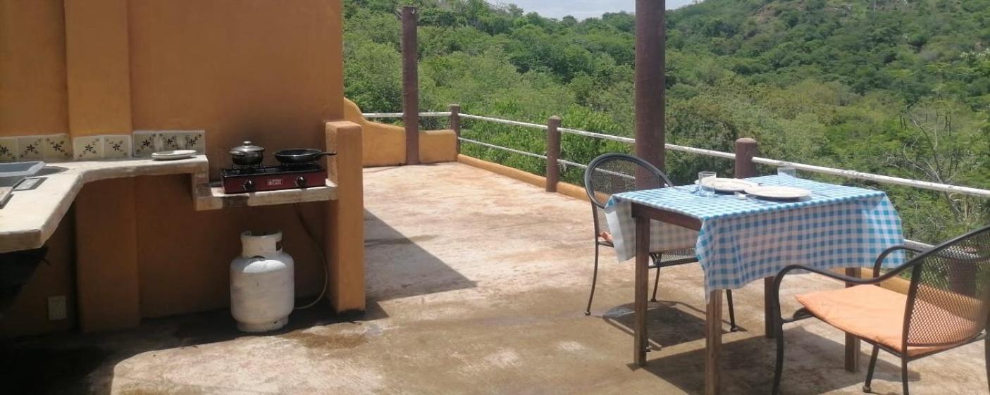 Casa Macondo Puerto Ángel Esterno foto